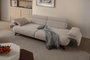 Atelier Del Sofa Bonjo Walnut - Beige